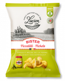 Chips Bister Pickels bio 125gr Lucien