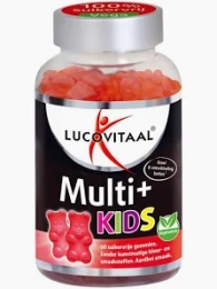 Lucovitaal Multi+ Enfants Fraise - 60 gommes