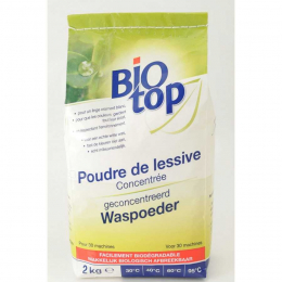 Poudre à lessiver concentrée 100g - EN VRAC - Biotop