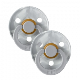 Lot de 2 tétines BIBS T1 Cloud Ivoiry Tie DYE