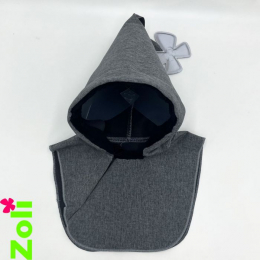 Capuchon imperméable bébé Zoli Gris chiné
