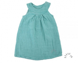 Robe peppermint en gaze de coton BIO Iobio