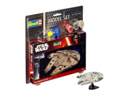 Kit de modèlisme avec accessoires de base Millennium Falcon Revell