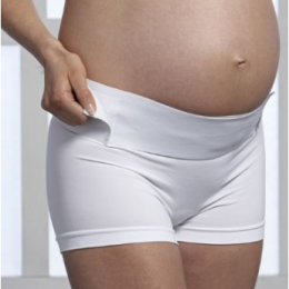 Ceinture grossesse de soutien en velcro - Blanc - Carriwell