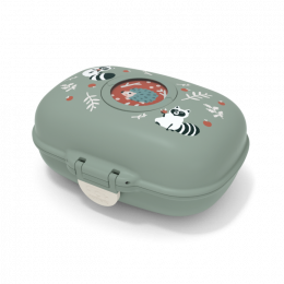 Bento Gram boîte à goûter vert Raccoon Monbento