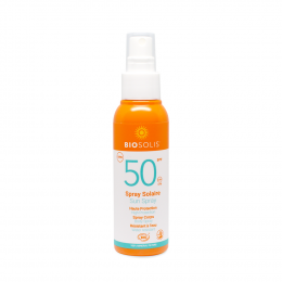 BIOSOLIS - Spray SOLAIRE BIO SPF50+ - 100ml