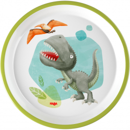 Assiette dinos Haba
