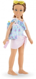 Coffret poupée Girls à la plage Zoé Corolle