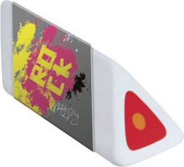  Lot de 3 gommes pyramide - Tatoo Rock - Maped