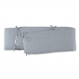 Tour de parc COMPLET 75x95 Jersey étoiles gris BEMINI