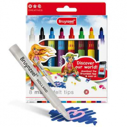 8 feutres magiques - Bruynzeel