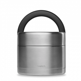 Boite repas isotherm inox avec poignée 850ml Qwetch