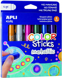 Gouache solide Métallic Apli