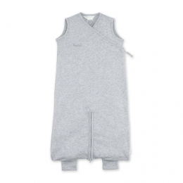 Magic Bag Jersey 4-12 m  Gigoteuse sans manches gris chiné jersey tog 0.5 Bemini