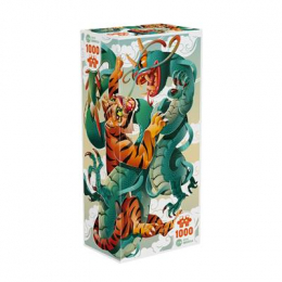 Puzzle universe  the tiger & the dragon 1000 pièces Iello