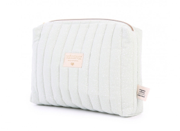 Trousse Travel - white bubble/ aqua - Nobodinoz