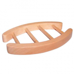 Porte savon en bois d'Hému - Ovale