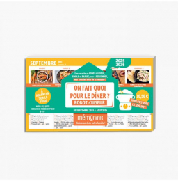 On fait quoi pour le dîner au robot-cuiseur à aimanter sur le frigo 2025-2026