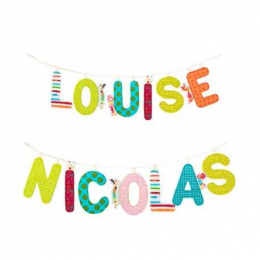 Ruban pour lettres de l'alphabet - Lilliputiens