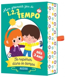 Mon premier jeu de 1, 2, 3 tempo - Se repérer dans le temps Auzou