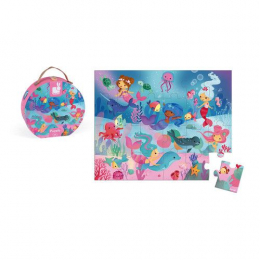 Valisette Puzzle Sirènes 24 Pcs Janod