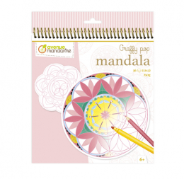 Graffy Pop Mandala Avenue mandarine