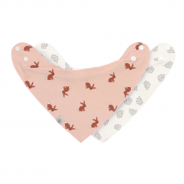 Lot de 2 bandanas Little forest Lapin Lassig