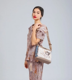 Sac bandoulière 3 compartiments Memories Anekke