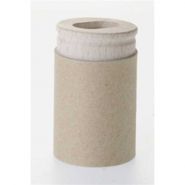 Taille crayon double en bois avec réservoire