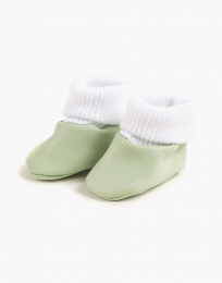Chaussons vert sorbet pour poupée 34 cm Minikane