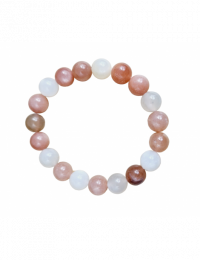 BRACELET PIERRE DE LUNE MULTI COULEUR