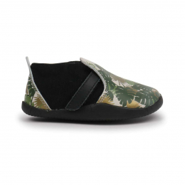 Chaussons Xplorer -  habitat printed grey - Step up - Bobux