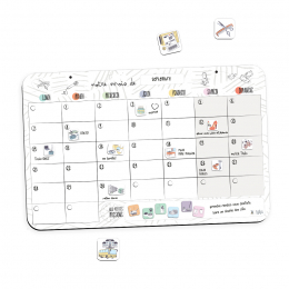 Mon organisateur familial mensuel Atelier gigogne