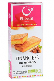 Financiers pur beurre aux amandes Bio Soleil