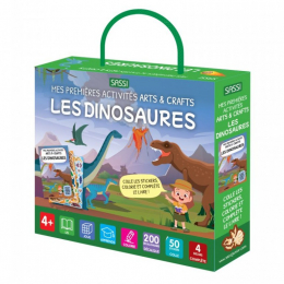 Mes premières activités créatives Arts & Crafts Les dinosaures Sassi