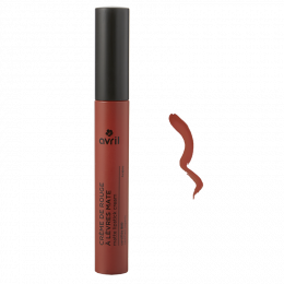 Crème de rouge à lèvres Mate Acajou BIO Avril