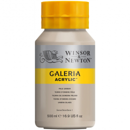 Peinture acrylique Galeria 500 ml Terre d'ombre pâle  Winsor et Newton