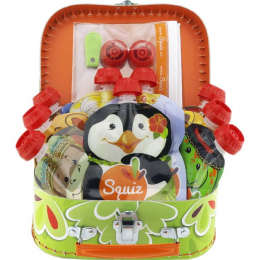 Valisette Jungle gourdes souples Squiz