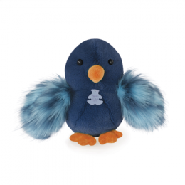 Peluche poussin Bleu - 15 cm Histoire d'ours