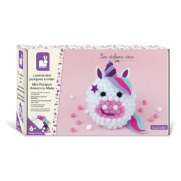 Kit créatif Licorne mini pompons à créer Janod