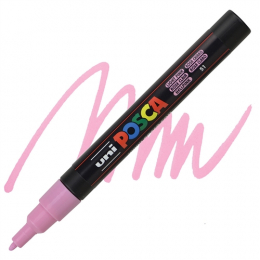 Marqueur PC3M pointe fine 0,9-1,3 mm Rose clair POSCA