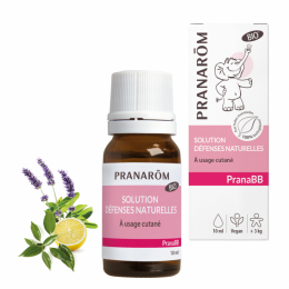 Huile de massage BIO - défense naturelles - Immunité - PranaBB - Pranarom
