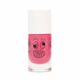 Rose bonbon paillettes Kitty - Vernis à l'eau - Nailmatic Kids