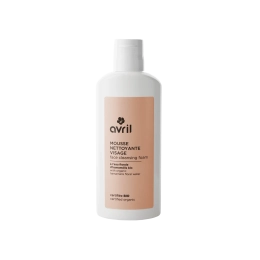 Mousse nettoyante visage - fleur de lotus bio - certifiée bio - Avril cosmétique