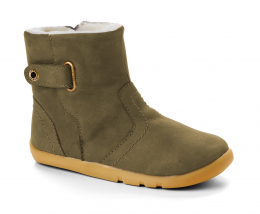 Bobux I-Walk: Blizzard boot green - Fourrées