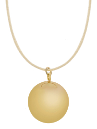 Collier Bola de grossesse rond gold Sofie Proud Mama