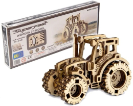 Puzzle Maquette Tracteur wooden city
