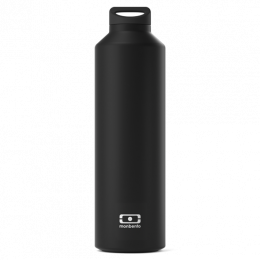 Bouteille Isotherme 0.5L - Steel Noir Onyx - Monbento