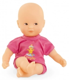 Poupon mini bain rose canard Corolle
