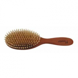 Brosse large en poirier - Poils pures soies - Flower